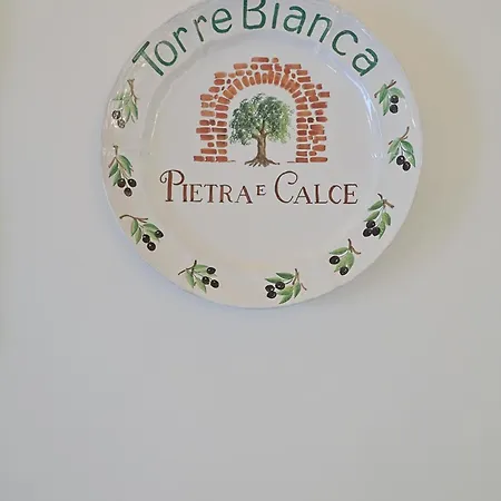 Torre Bianca Vista Mare Terrazza Panoramica 奥斯图尼
